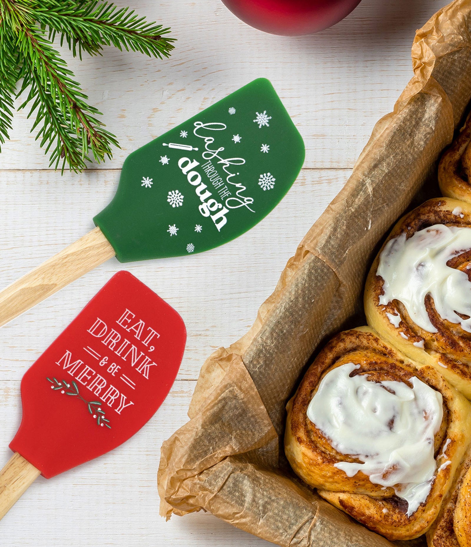 Krumbs Kitchen Holiday Farmhouse Spatulas
