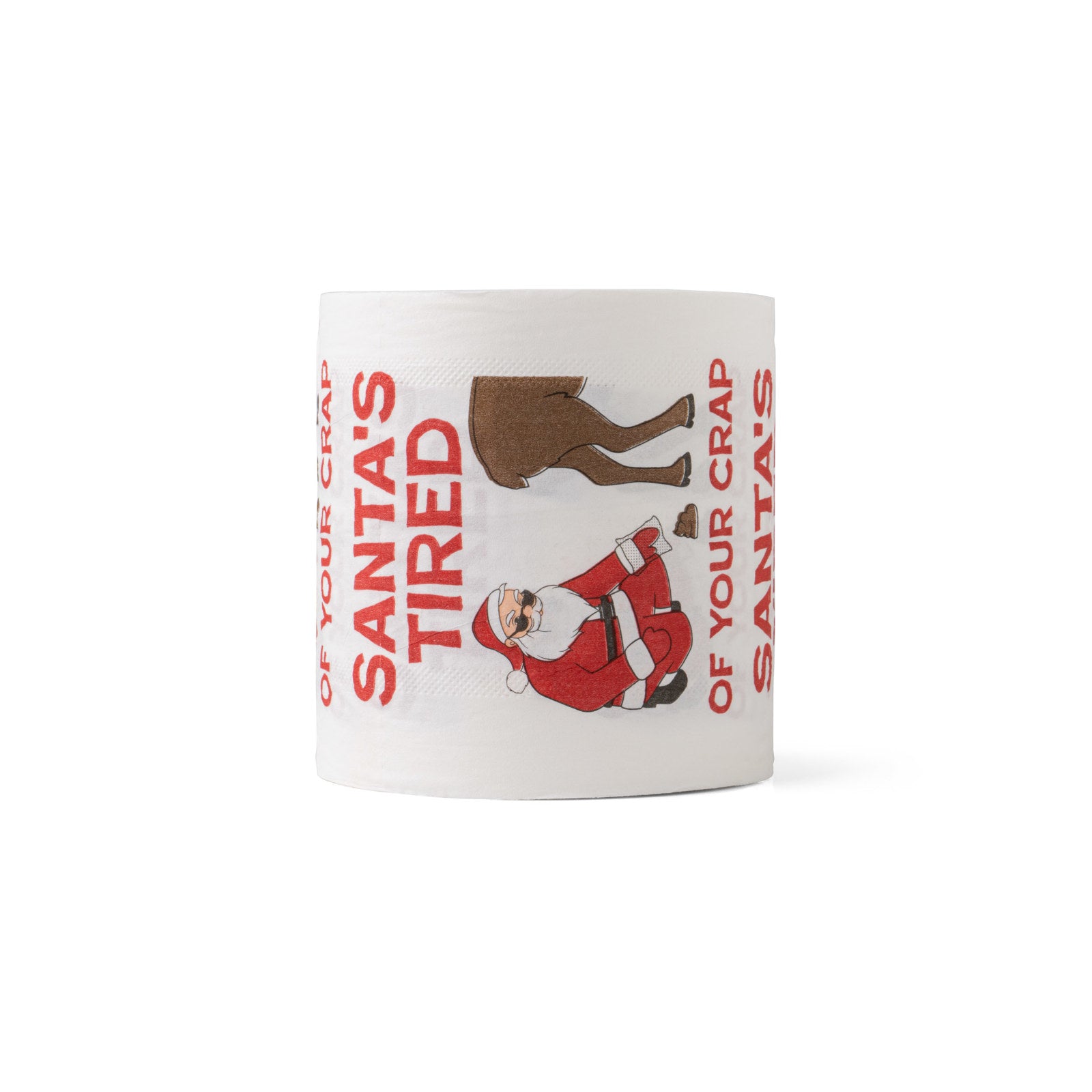 North Pole Plumbing Co. Hilarious Holiday Printed Toilet Paper