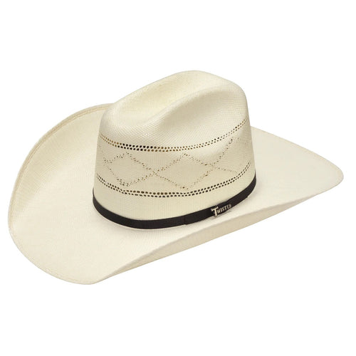 Twister Mens Bangora Ligne Cowboy Hat (Natural, 7.125)