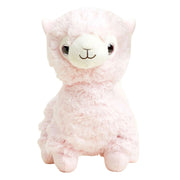 Warmies Pink Llama Lavender Scented and Heatable Weighted Stuffed Animal