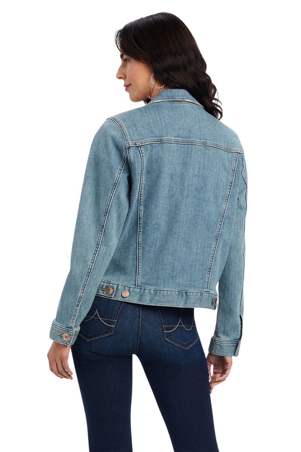 Ariat Womens Button Down Denim Jacket