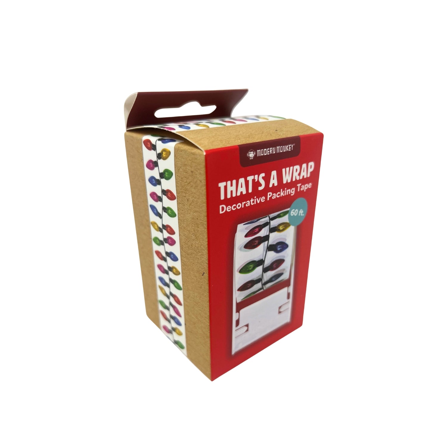 Modern Monkey Decorative Holiday Packing Tape