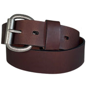 Danbury Mens Big & Tall Roller Buckle Leather Belt