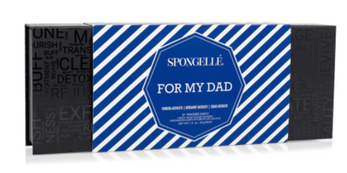 Spongelle "For My Dad" Body Wash Infused Buffers, 3 Pack Gift Set