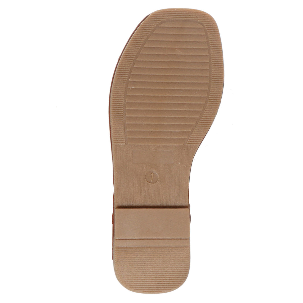 Pierre Dumas Girls Suzana-1 Gold Bow Ornament Flat Sandals- New Tan