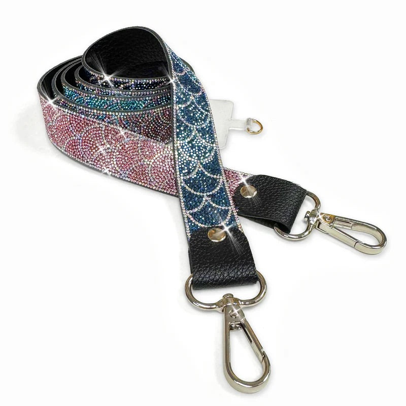Jacqueline Kent Mermaid Crossbody Lanyard Phone Purse Strap