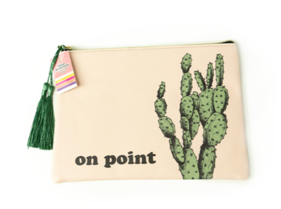 Olivia Moss Plant Perfection Cosmetic Make Up Bag, Aloe Gorgeous, Fancy Plants