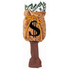 Daphne's Headcovers Money Bag Novelty Golf Club Head Cover