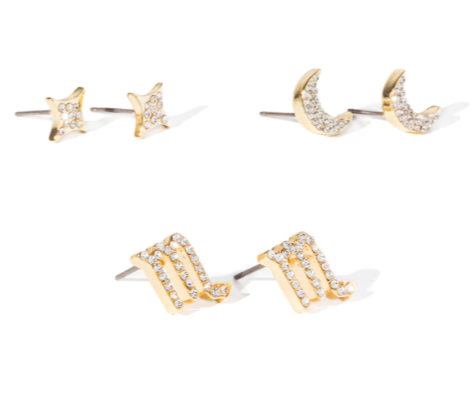 Soul Stacks Star Sign Mix & Match Earring Stacks