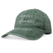 Seminole Outfitters Women's Washed Cotton Adjustable Dad Hat, Heavily Caffeinated