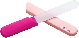 En Route Glass Nail File With a No Slip Travel Case