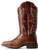 Ariat Women's Breakout Western Leather Boots - Rustic Brown