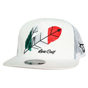 Lost Calf Mens Mexican Tribe Flat Bill Adjustable Snapback Cap Hat