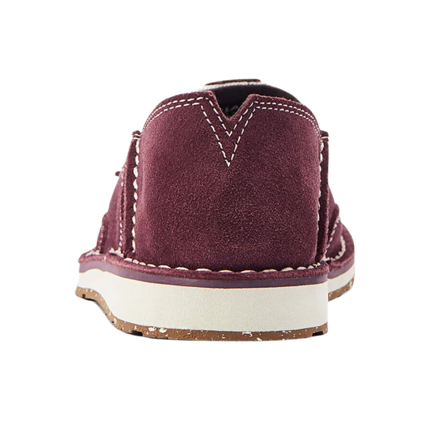 Ariat Womens Cruiser Wine Henhouse Casual Slip-On Shoe