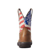 Ariat Womens Anthem Shortie Patriot Western Boot