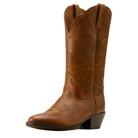 Ariat Women's Round Up D Toe Western Leather Boot