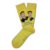 Two Left Feet Retro Remix Adult Sock, Small Feet