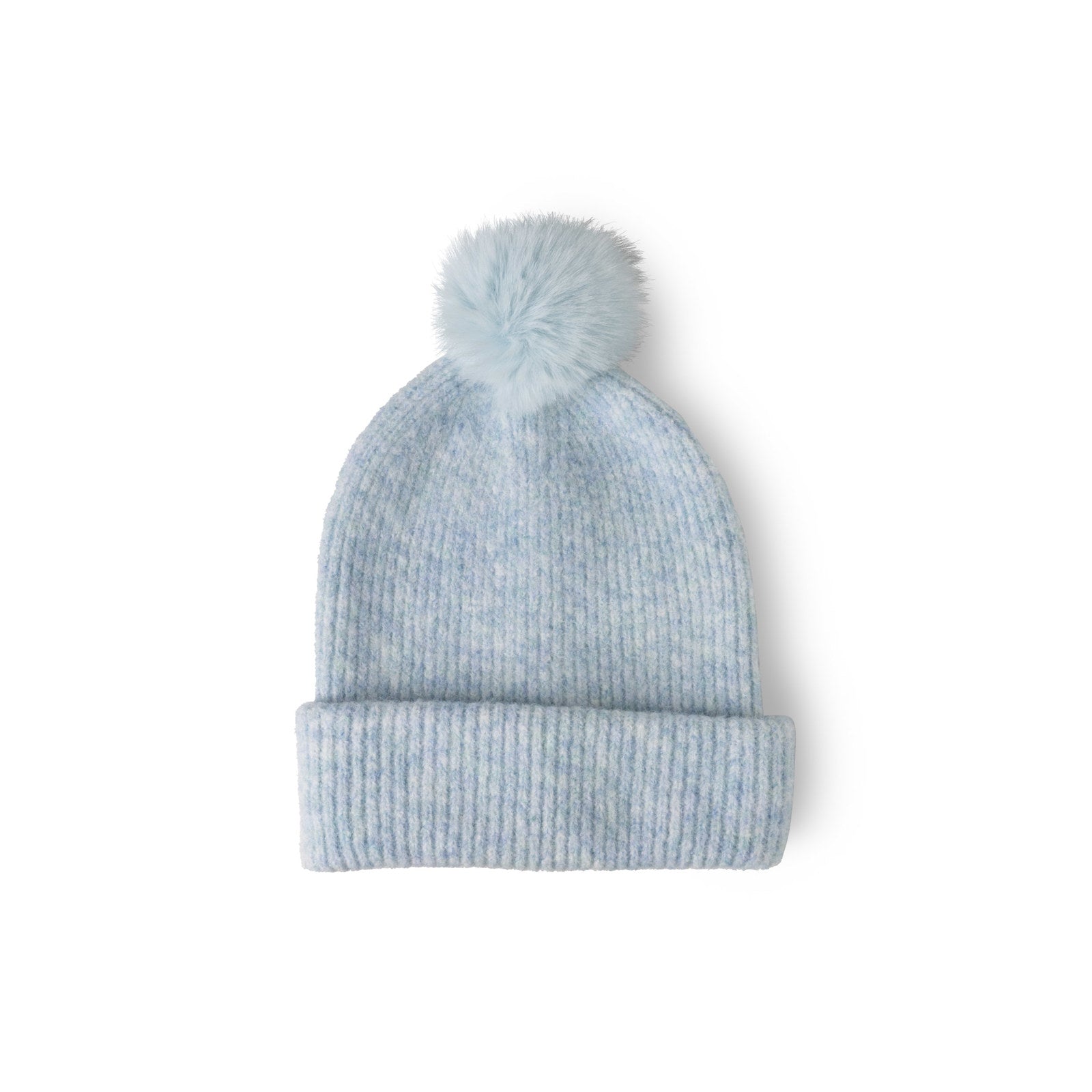 Britt's Knits Womens Powder Knit Ultra Soft Pom Hat