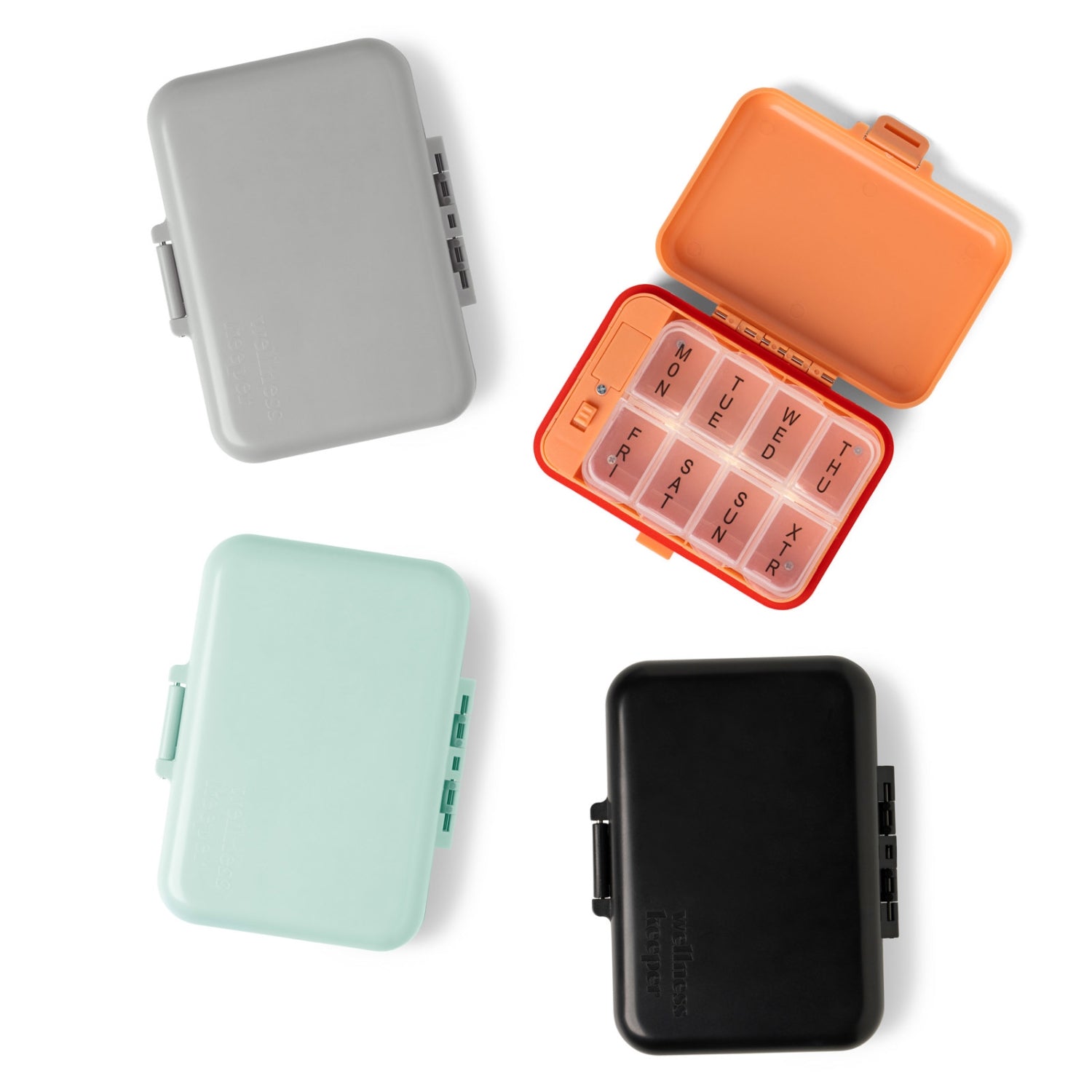 Wellness Keeper Large Light-Up Pill & Vitamin Case