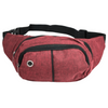 AR New York Canvas Fanny Pack, Red
