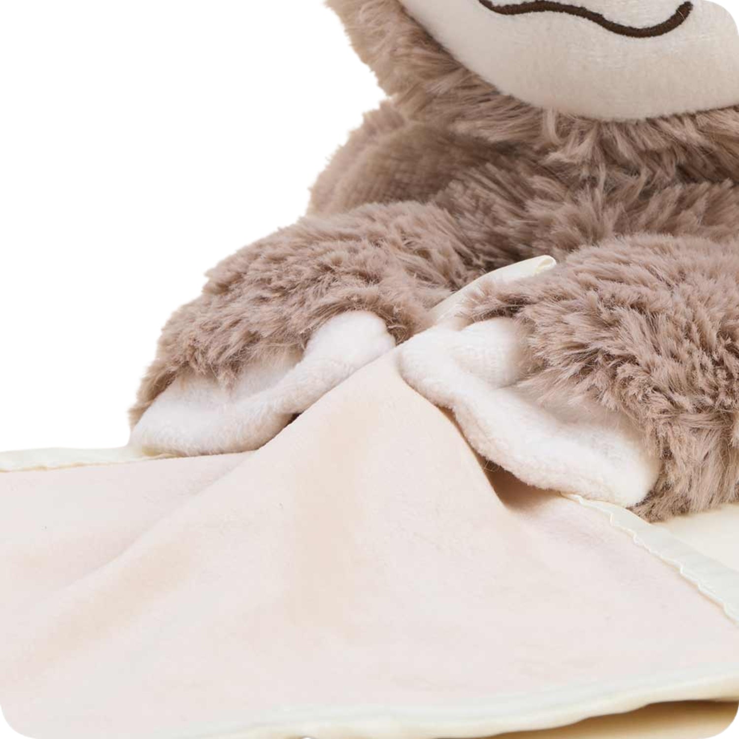 Warmies Heatable Lavender Scent Cozy 13" Plush, Sloth Blankie