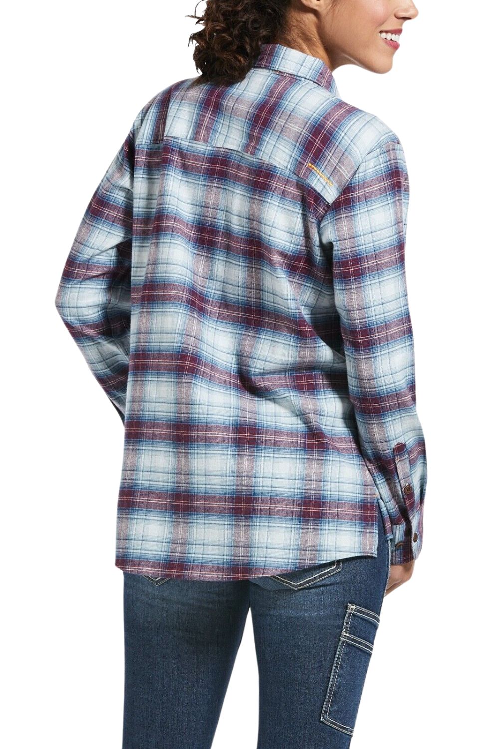 Ariat Womens Rebar Flannel DuraStretch Work Shirt