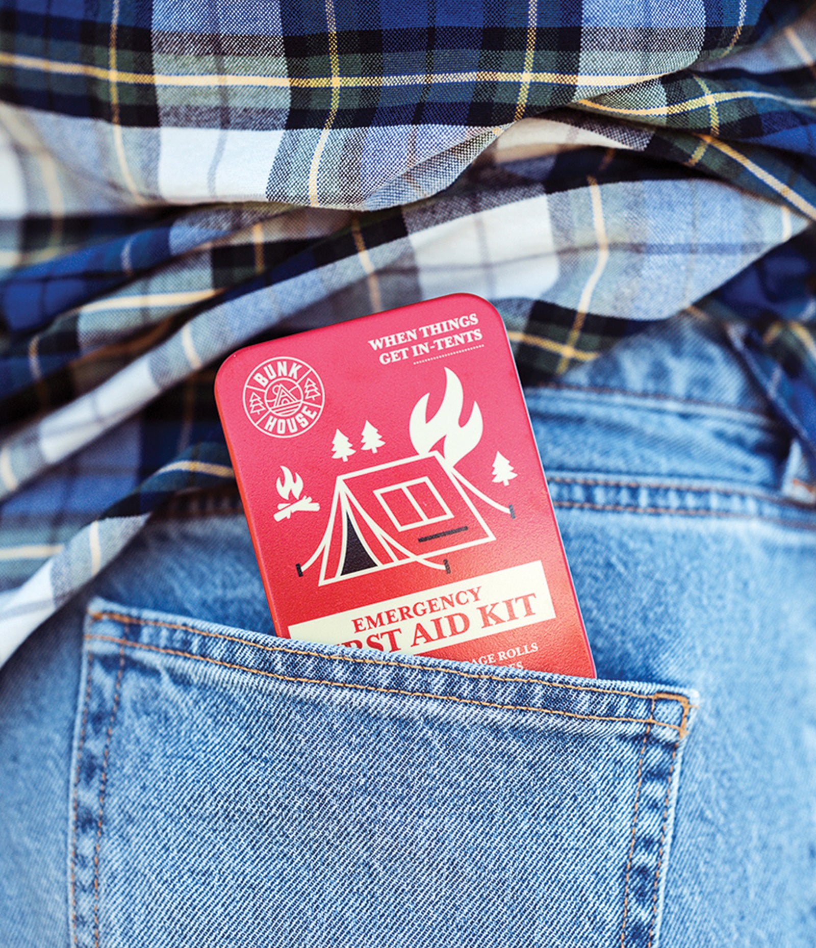 Bunkhouse Emergency Pocket-Size First Aid Kit