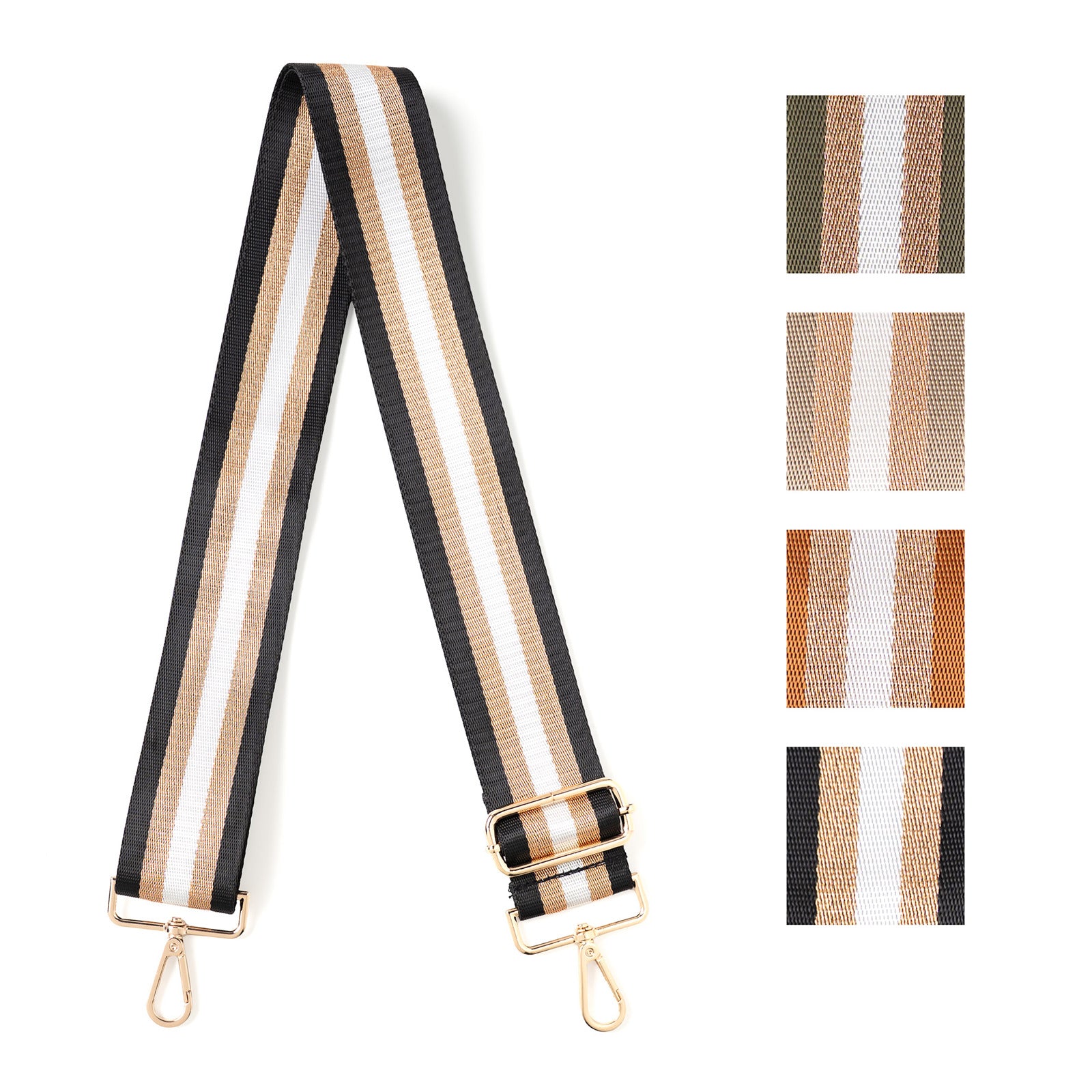 Kedzie Womens 24 Carat Adjustable and Interchangeable Purse Straps