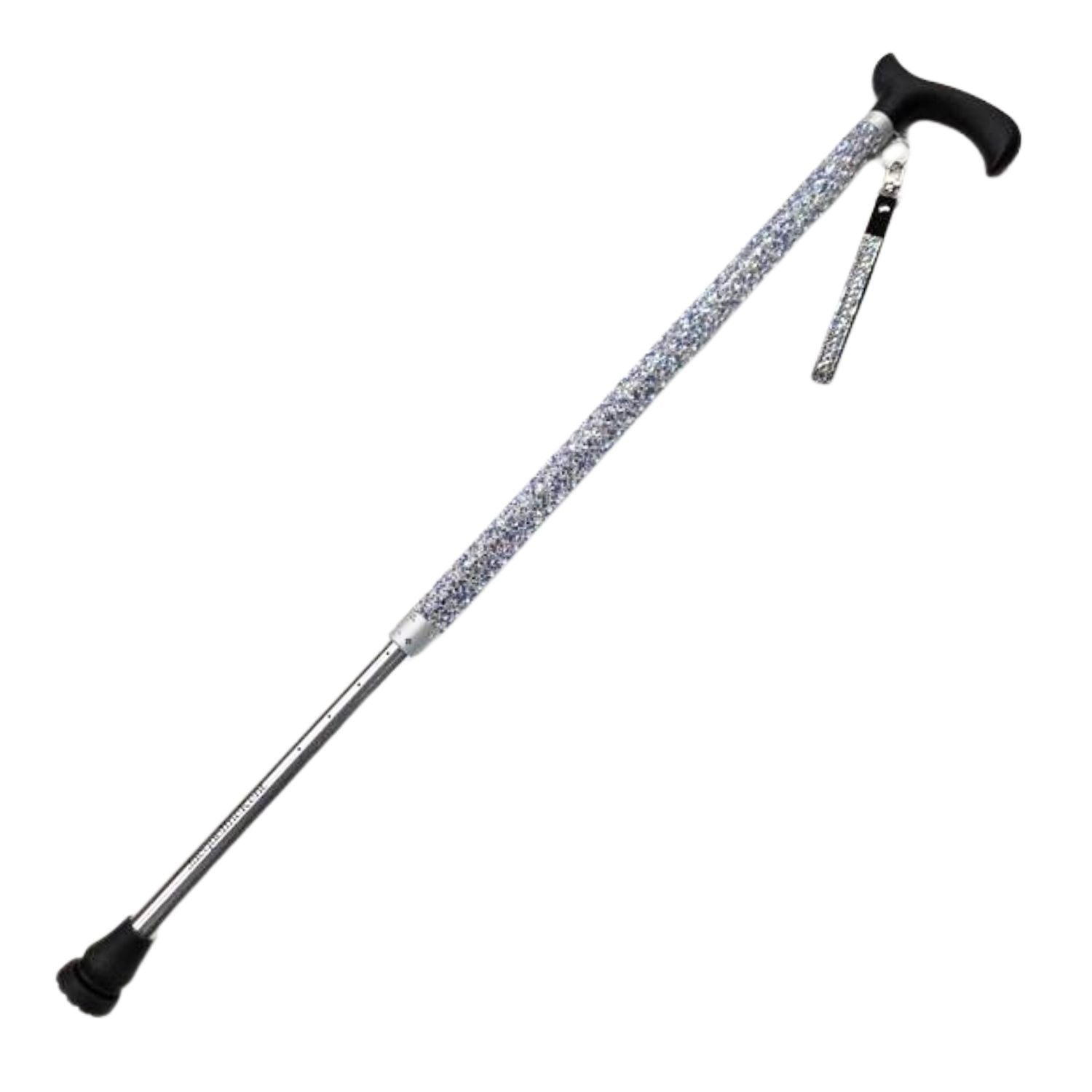 Jacqueline Kent Cupcake Collection Adjustable Crystal Rhinestone Cane (Azure)