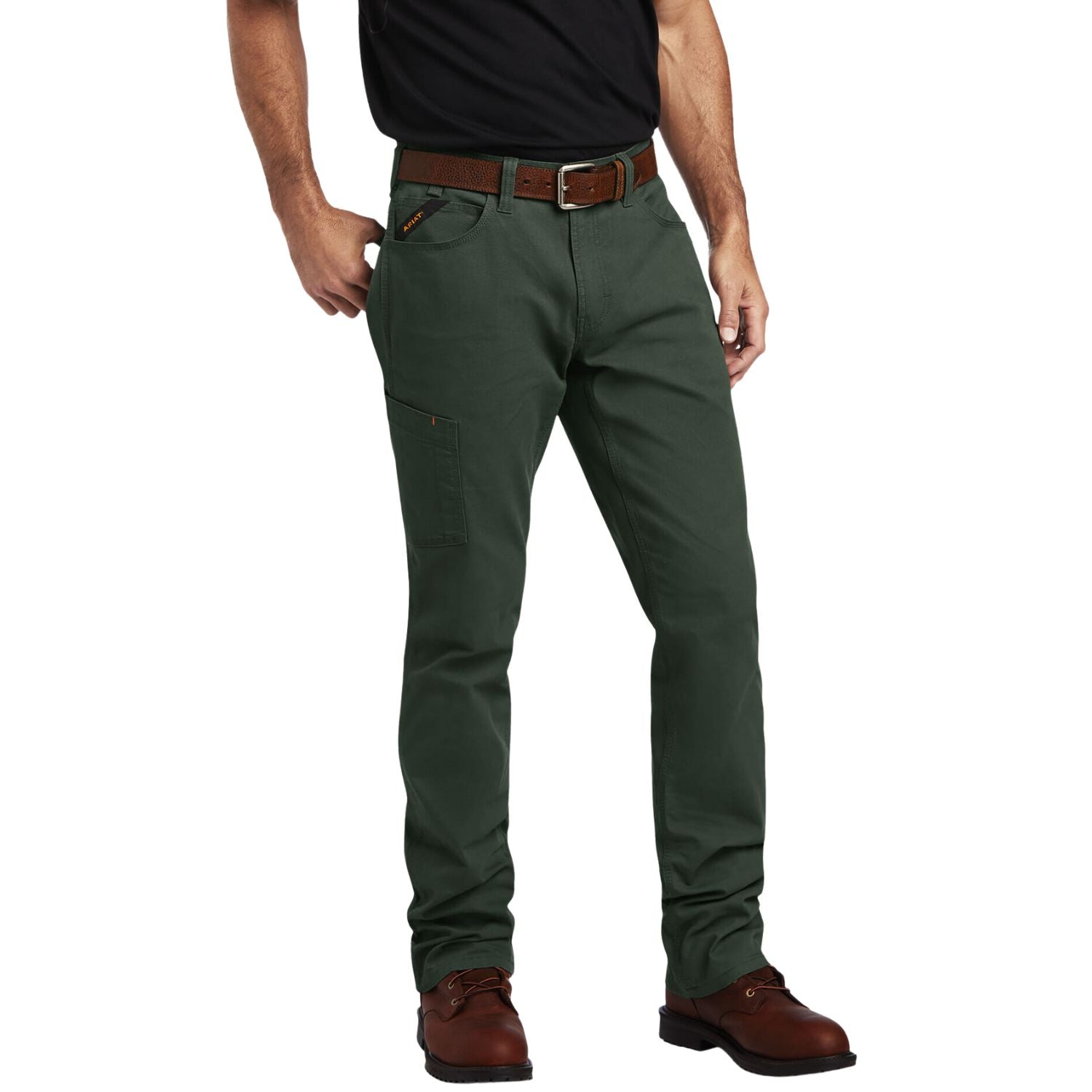 Ariat Mens Rebar M4 Low Rise DuraStretch Made Tough Stackable Pant