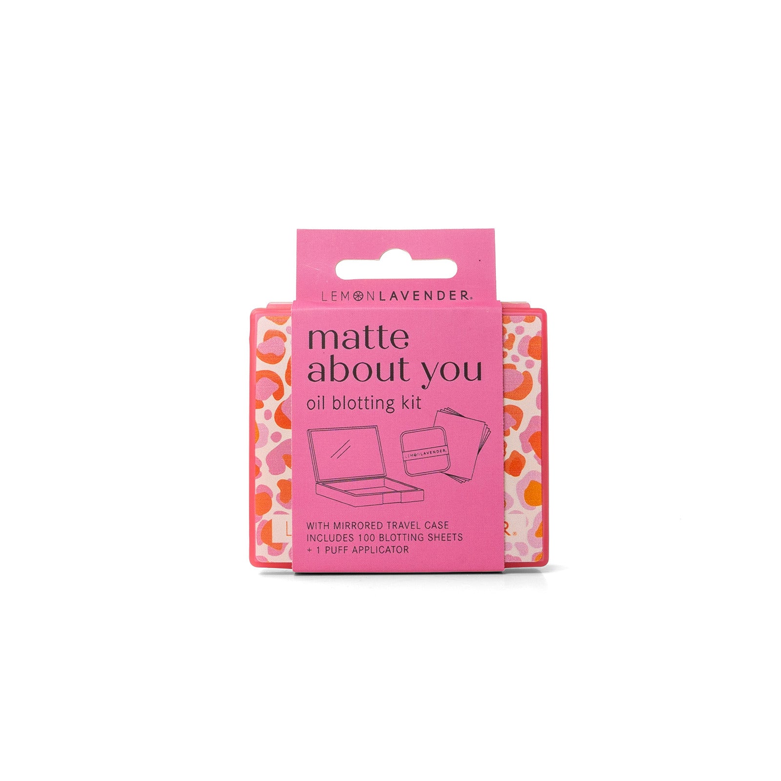 Lemon Lavender Matte About You Oil Blotting Travel Skincare Kit