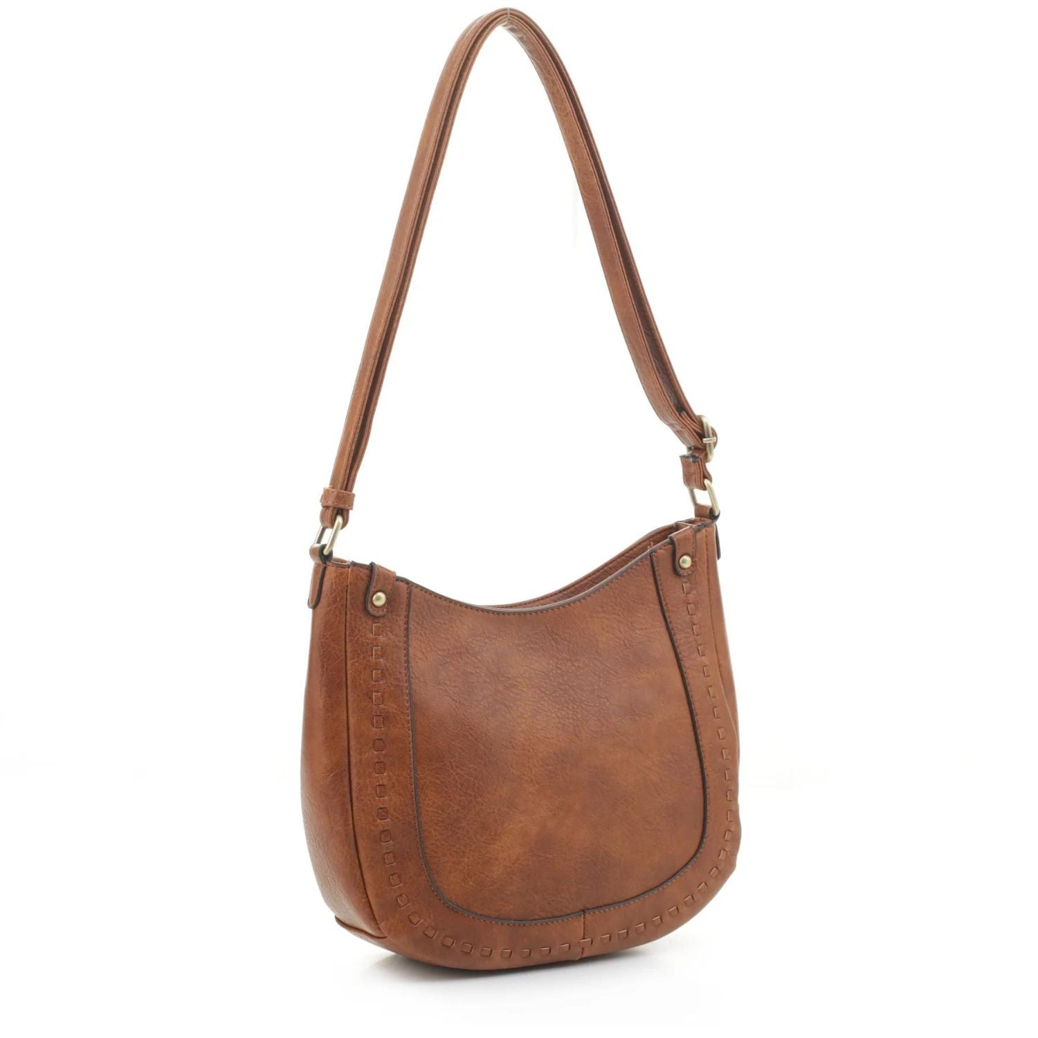 Jessie James Emily Concealed Carry Hobo with Whipstitch Shoulder Purse