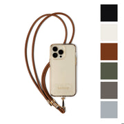 Kedzie Vegan Leather Smartphone Lanyard Set