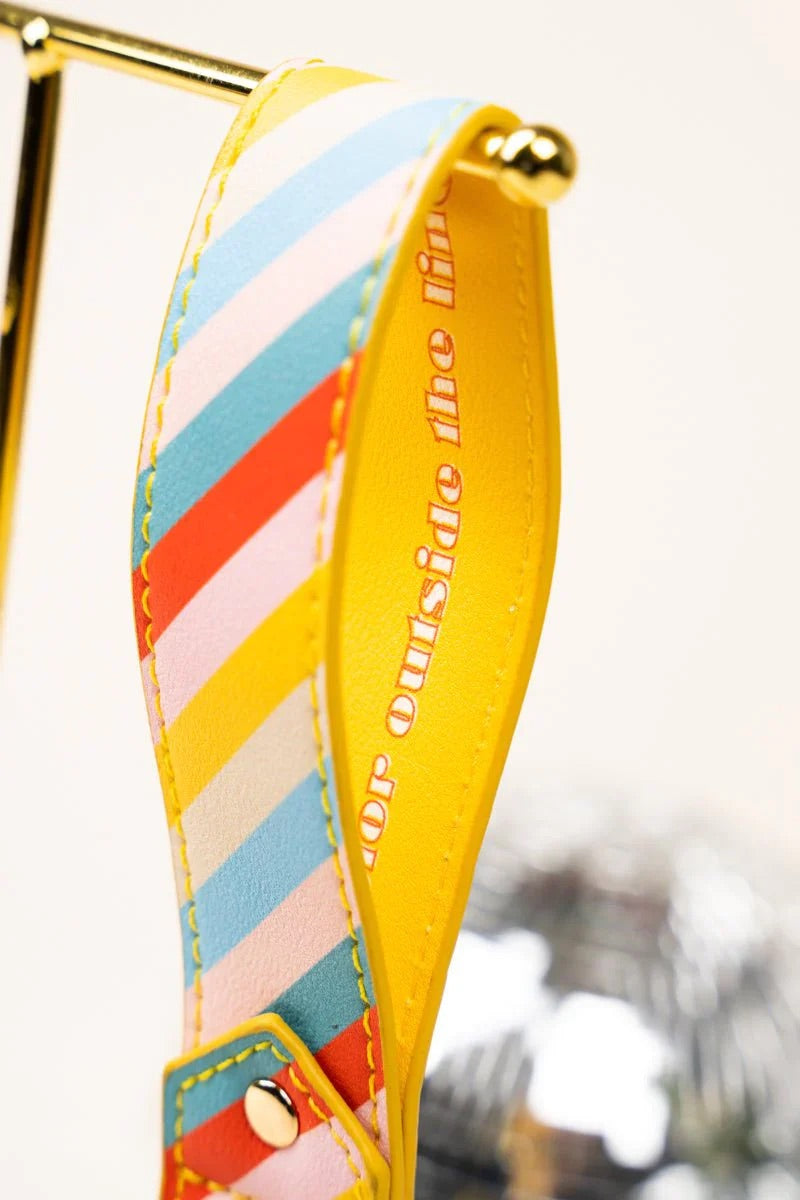 Olivia Moss Peek-A-Boo Wristlet Keychain, Relatable Quotes Inside