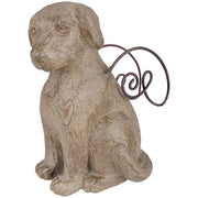 Carson Home Accents "Faithful Friend" Devoted Angels Dog Figurine