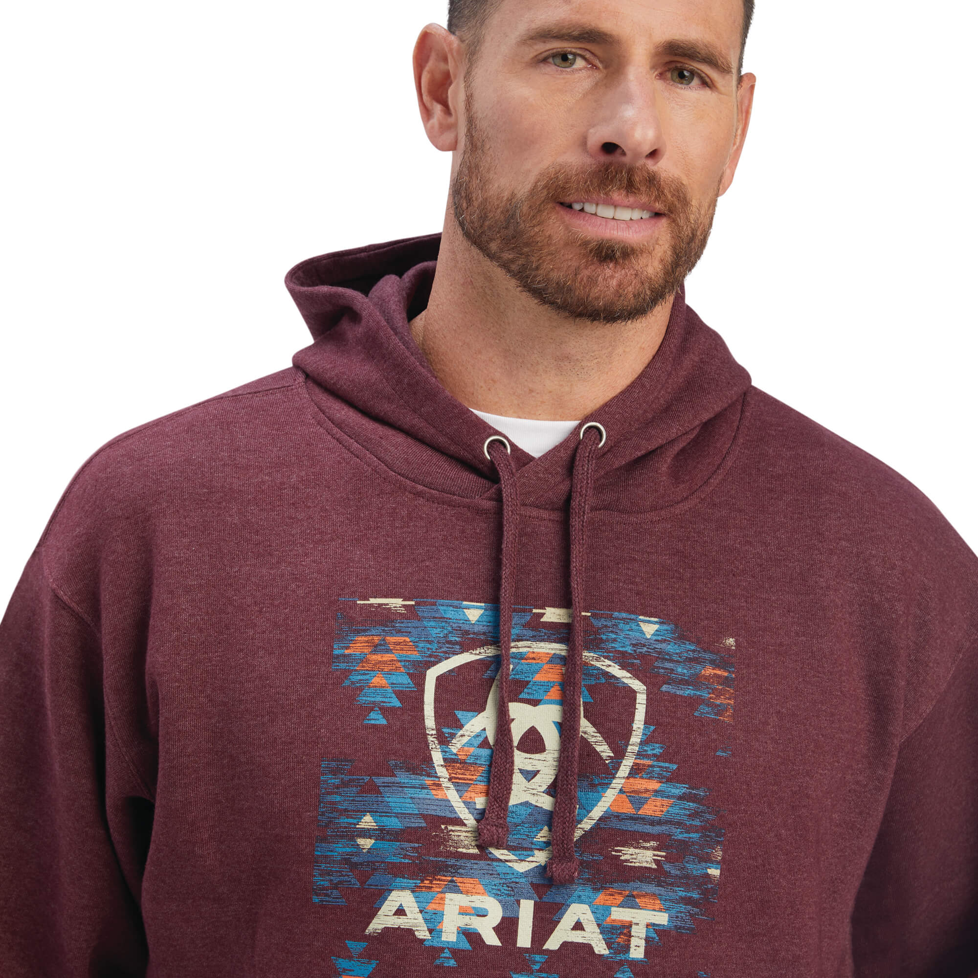 Ariat Mens Southwest Block Sweatshirt Hoodie