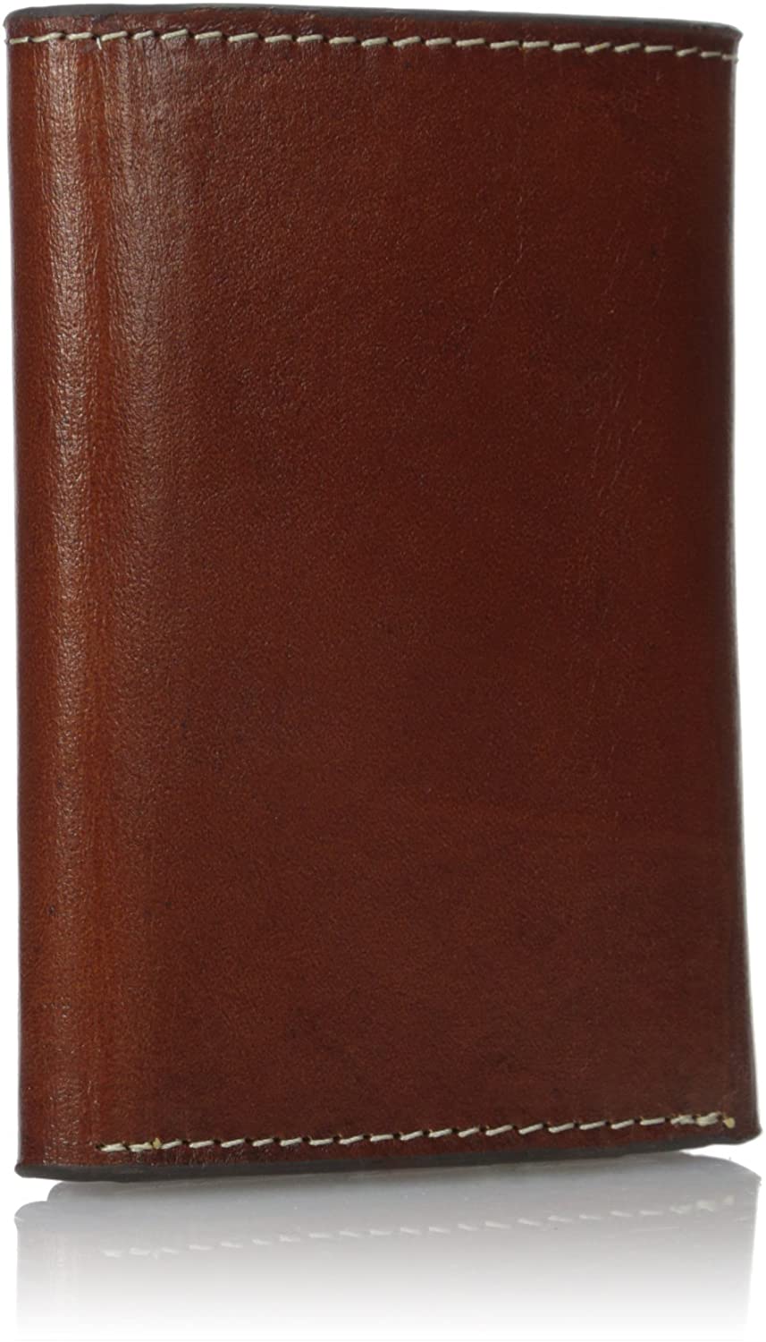 Nocona Mens Western Pro Trifold Tooled Leather Wallet (Saddle Brown)