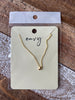 Petite Initial Necklace