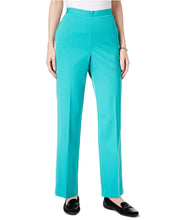 Alfred Dunner Womens Pull-On Straight-Leg Pants (Jade, 8 Short)