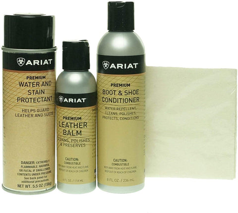 Ariat Multi-pack Leather and Boot Care Kit Gift Set