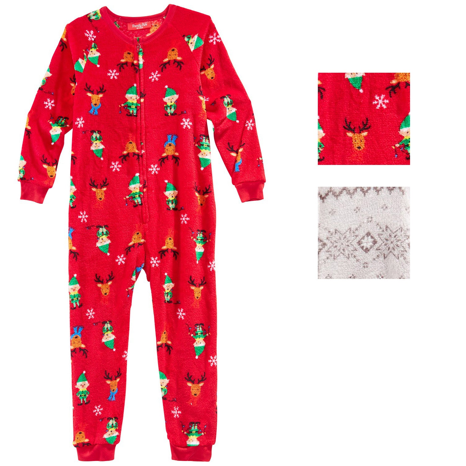 Family Pajamas Matching Unisex Kids One Piece Pajamas