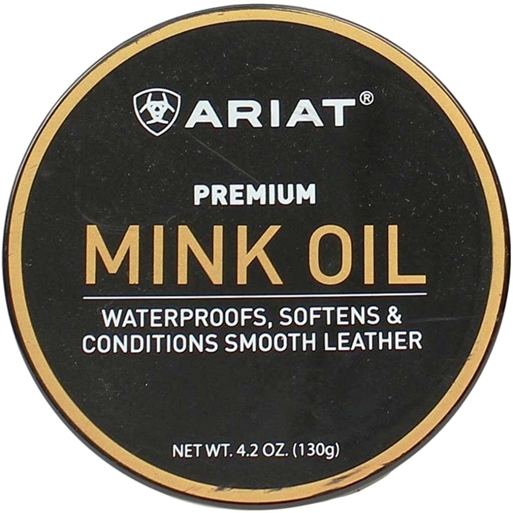 Ariat Premium Mink Oil Plastic Jar (4.2 Ounce)
