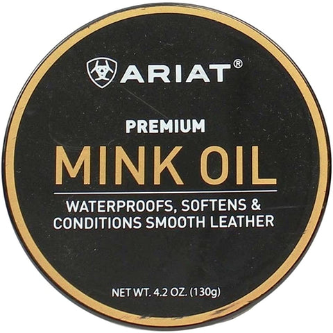 Ariat Premium Liquid Mink Oil (Plastic Bottle, 8 Ounce)