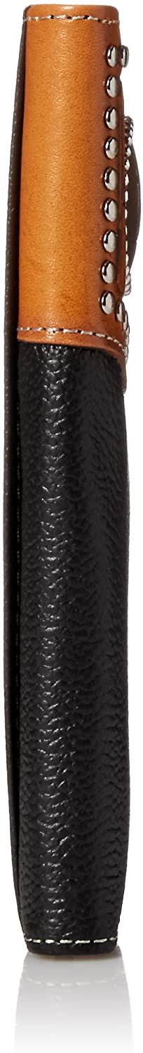 Nocona Mens Praying Cowboy Concho Floral Embossed Rodeo Wallet (Black)