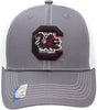 Collegiate Headwear NCAA College Team Grey Ghost Mesh Embroidered Snap Back Hat