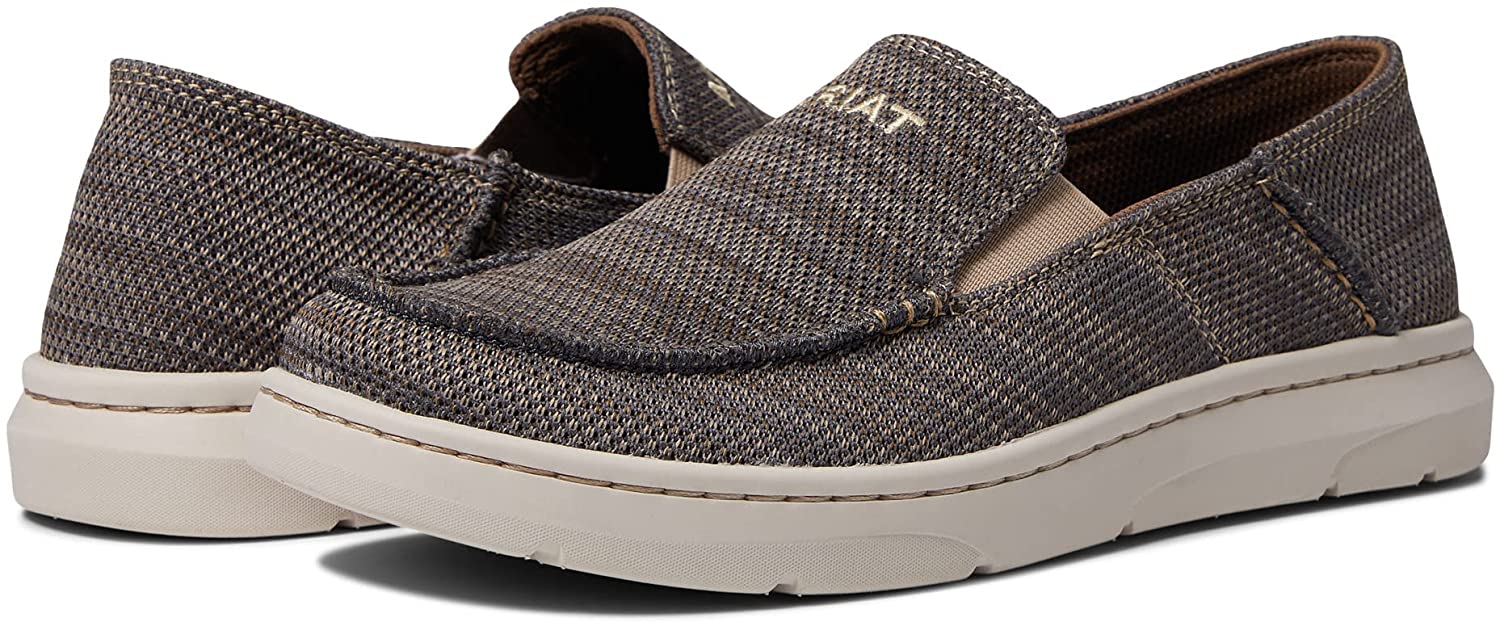 Ariat Mens Hilo 360 Canvas Slip On Cruiser Loafers
