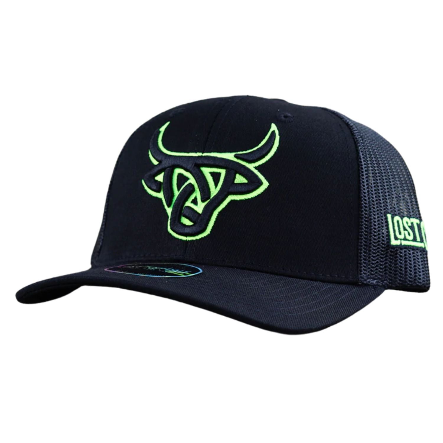 Lost Calf Mens Hornet Curved Bill Adjustable Snapback Cap Hat