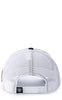 Ariat Mens Mexico Flag Adjustable Snapback Mesh Cap Hat (Heather Grey, One Size)
