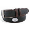 ZEP-PRO Mens NCAA Two Tone Leather Concho Belt