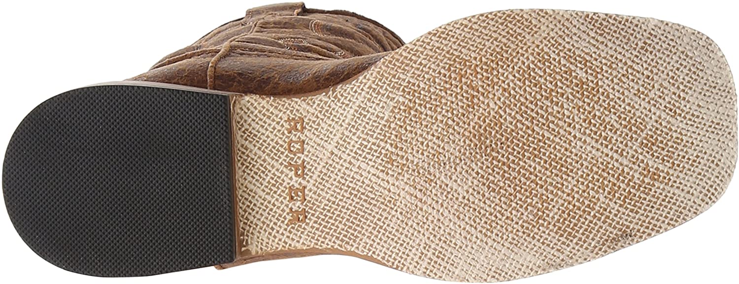 Roper Mens Scout Faux Leather Square Toe Basic Boot